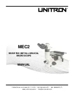 Preview for 1 page of Unitron MEC2 Manual