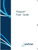 Preview for 1 page of Unitron Passport Fuse Manual