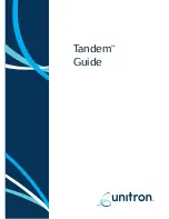 Unitron Tandem User Manual preview