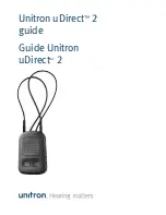 Unitron uDirect 2 Manual preview