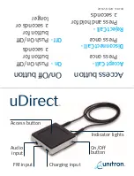 Предварительный просмотр 1 страницы Unitron uDirect Manual