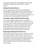 Preview for 11 page of Unitron Unison Digital BTE Owner'S Manual