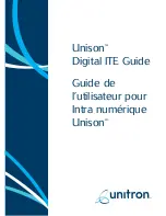 Unitron Unison Digital ITE Manual preview