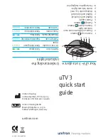 Preview for 1 page of Unitron uTV 3 Quick Start Manual