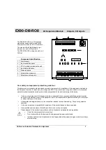 Preview for 1 page of Unitronics EX90-DI8-RO8 Manual