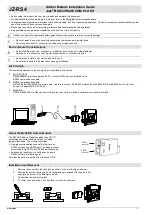 Preview for 1 page of Unitronics Jazz JZ-RS4 Installation Manual