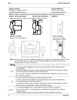 Preview for 2 page of Unitronics Jazz OPLC JZ20-R10 Installation Manual