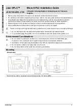 Unitronics Jazz OPLC JZ20-T40 Installation Manual preview