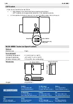 Preview for 2 page of Unitronics MJ20-MEM1 Installation Manual & Technical Specifications