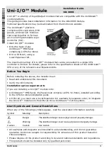 Unitronics Uni-I/O UIA-0006 Installation Manual preview