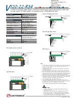 Unitronics V120-22-R34 User Manual preview