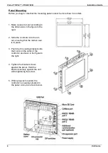 Preview for 4 page of Unitronics Vision OPLC V1040-T20B Installation Manual