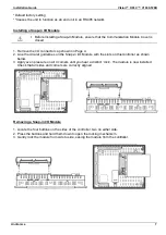 Preview for 7 page of Unitronics Vision OPLC V1040-T20B Installation Manual