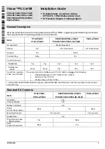 Unitronics Vision OPLC V130-33-TA24 Installation Manual предпросмотр