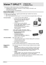 Preview for 1 page of Unitronics Vision OPLC V350-35-TA24 Installation Manual