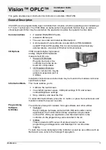 Preview for 1 page of Unitronics Vision OPLC V560-T25B Installation Manual