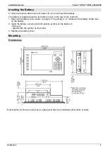 Preview for 3 page of Unitronics Vision OPLC V560-T25B Installation Manual