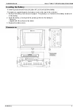 Preview for 3 page of Unitronics Vision OPLC V570-57-C30B Installation Manual