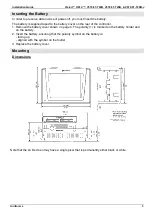 Preview for 3 page of Unitronics Vision OPLC VV570-57-T20B-J Quick Start Manual