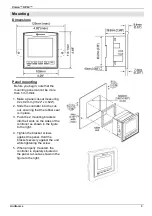 Preview for 3 page of Unitronics Vision V350-35-T2 Installation Manual