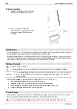 Preview for 4 page of Unitronics Vision120 Installation Manual