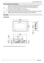 Preview for 2 page of Unitronics Vision700 Installation Manual