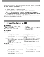 Предварительный просмотр 14 страницы UNITTA U-508 Operation Manual