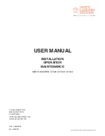 UNITY LAUNDRY SYSTEMS UTS29 User Manual preview