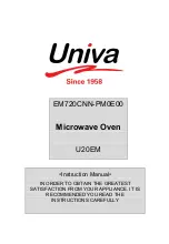 Univa EM720CNN-PM0E00 Instruction Manual preview