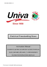 Univa U305-1 Instruction Manual preview