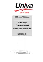 Univa U600SCG Instruction Manual предпросмотр