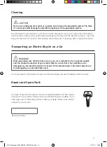 Preview for 86 page of Univega Alpina HT-E50 User Manual