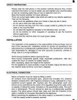 Preview for 5 page of Univer Bar F 50 Operating Instructions Manual