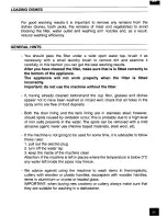 Preview for 9 page of Univer Bar F 50 Operating Instructions Manual