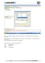 Preview for 59 page of UniVer TC Manual