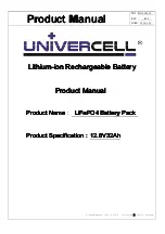 Предварительный просмотр 1 страницы Univercell RLIF-MSI-1204 Product Manual