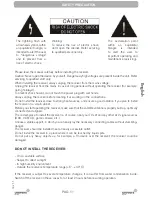 Preview for 11 page of Univers by FTE U4109 User Manual