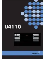 Univers by FTE U4110 User Manual preview