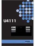 Preview for 1 page of Univers by FTE U4111 User Manual