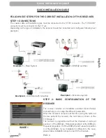 Preview for 3 page of Univers by FTE U4112 User Manual