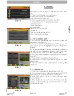 Preview for 19 page of Univers by FTE U4127 User Manual