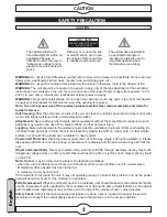 Предварительный просмотр 8 страницы Univers by FTE U4150 User Manual