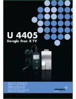 Univers by FTE U4405 User Manual preview