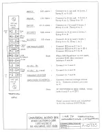 Предварительный просмотр 4 страницы Universal Audio 1108 Installation Notes