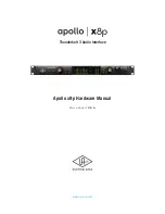 Universal Audio apollo x16 Hardware Manual предпросмотр