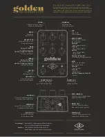 Preview for 2 page of Universal Audio Golden Reverberator User Manual