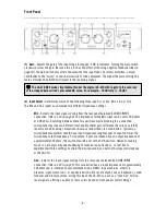 Preview for 8 page of Universal Audio LA-610 MkII Manual