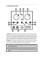 Предварительный просмотр 7 страницы Universal Audio SOLO/610 User Manual