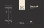 Universal Audio Standard SP-1 User Manual preview