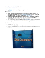 Preview for 1 page of Universal Devices Z-Matter Assembly Instructions